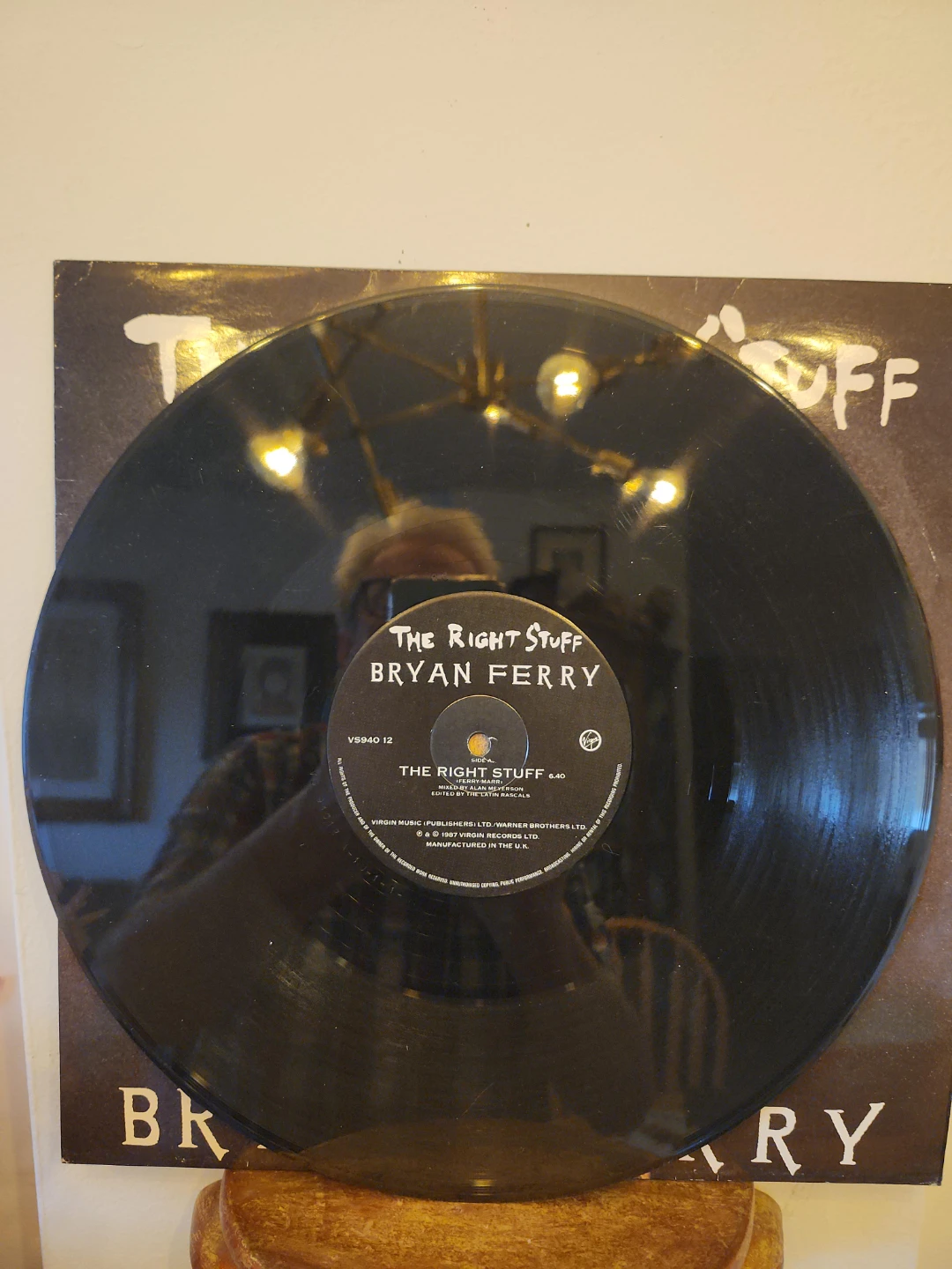 Bryan Ferry The Right Stuff 12" Vinyl 45 RPM Single 1987