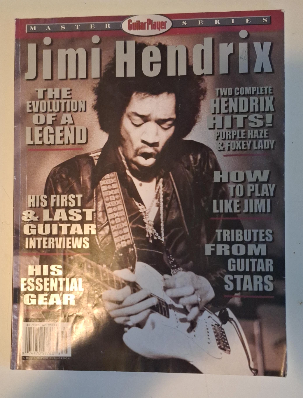 Guitar Player Master Series Jimi Hendrix Magazine
