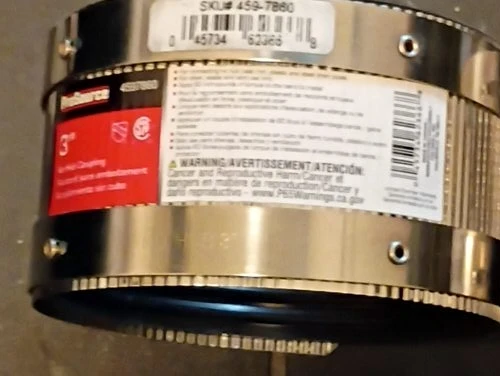 3in no hub coupling