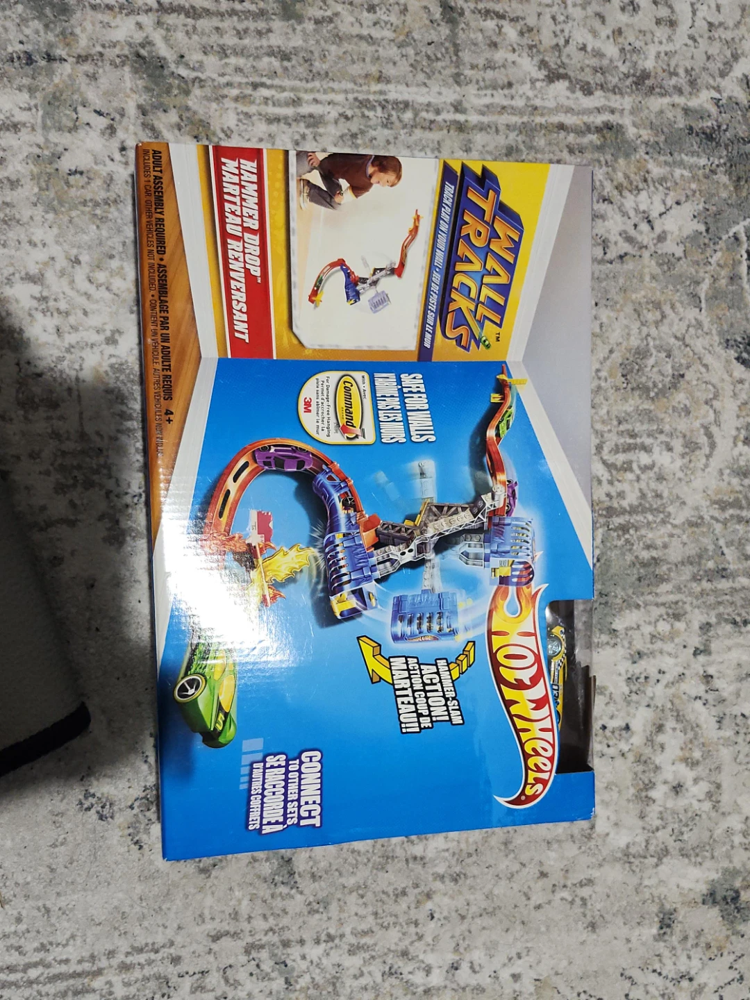 Hot Wheels Wall Tracks Hammer Drop Set