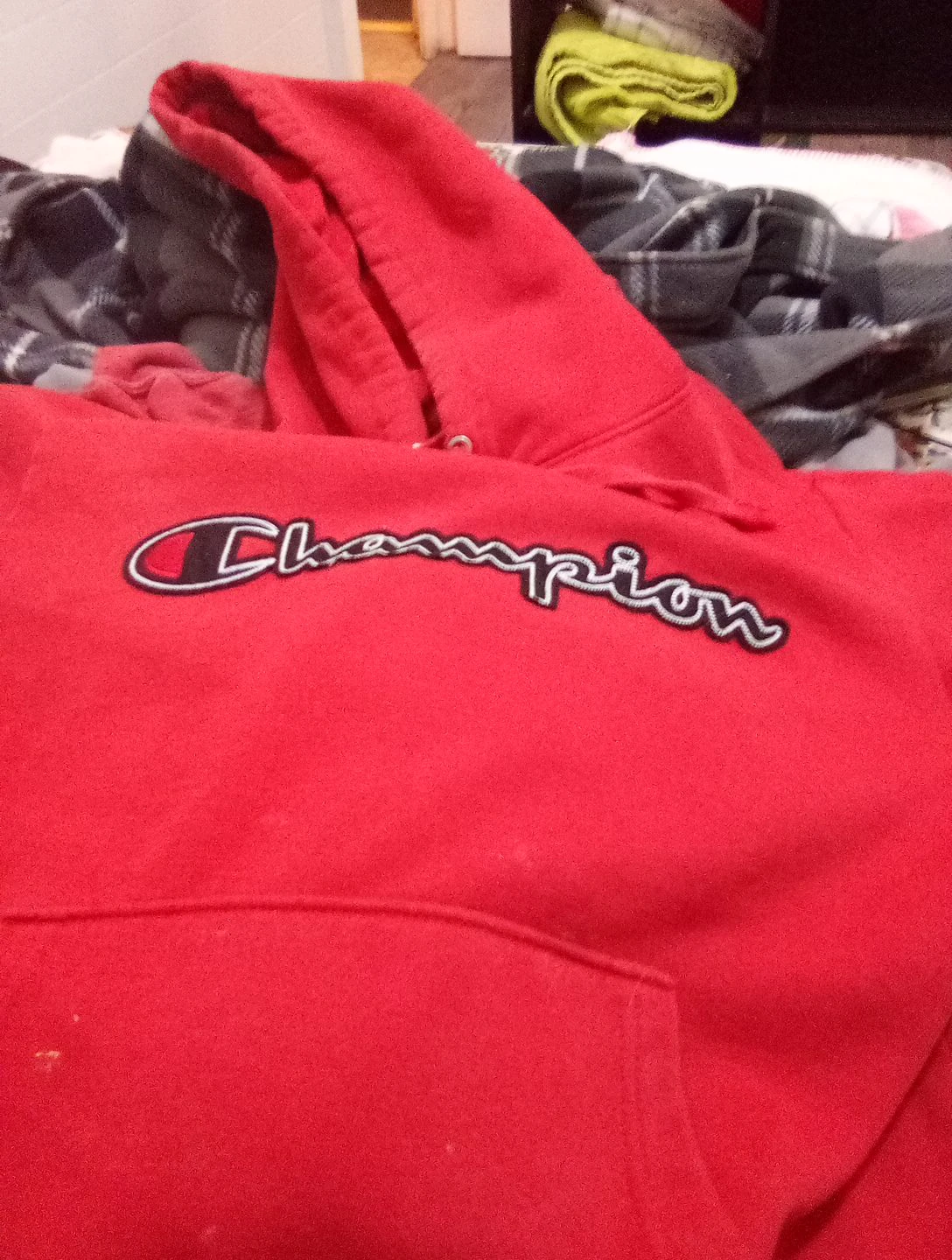 Champion Red Hoodie