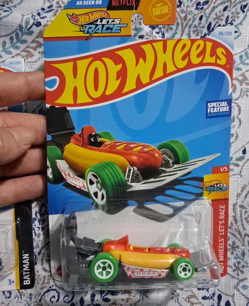 Hot Wheels Let's Race '55 Chevy' Hot Dog Car