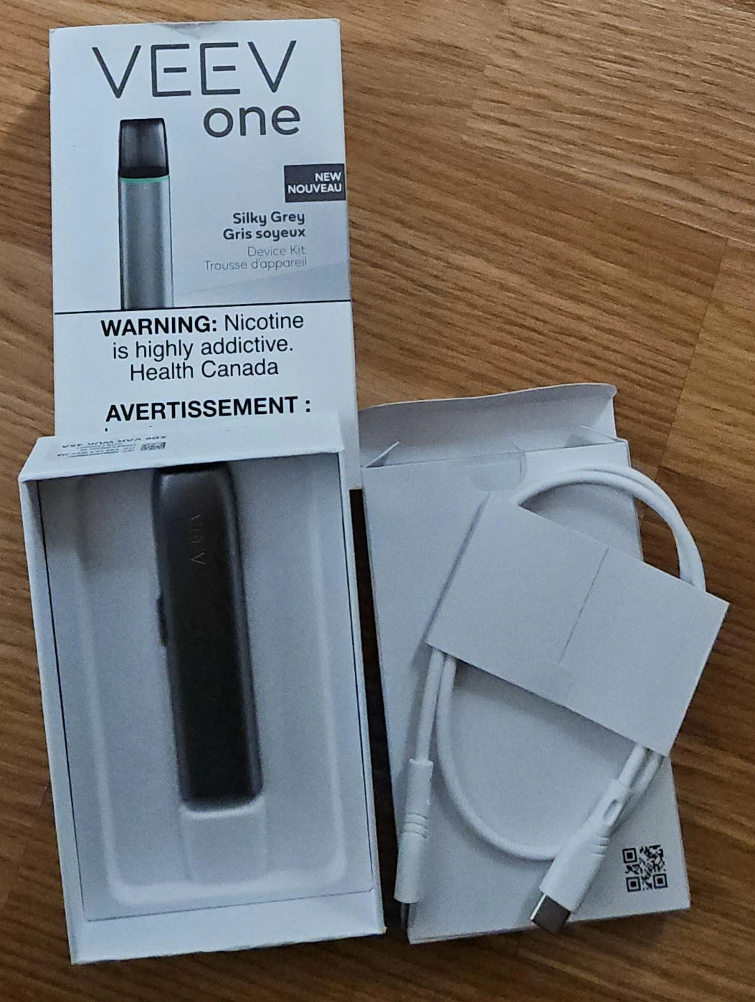 VEEV one Silky Grey Device Kit
