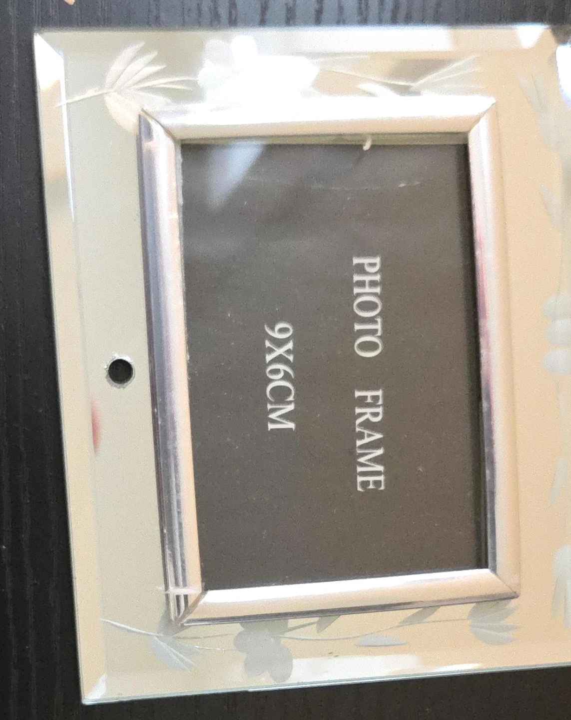 2 Glass Photo Frames - 9x6cm - photo 2