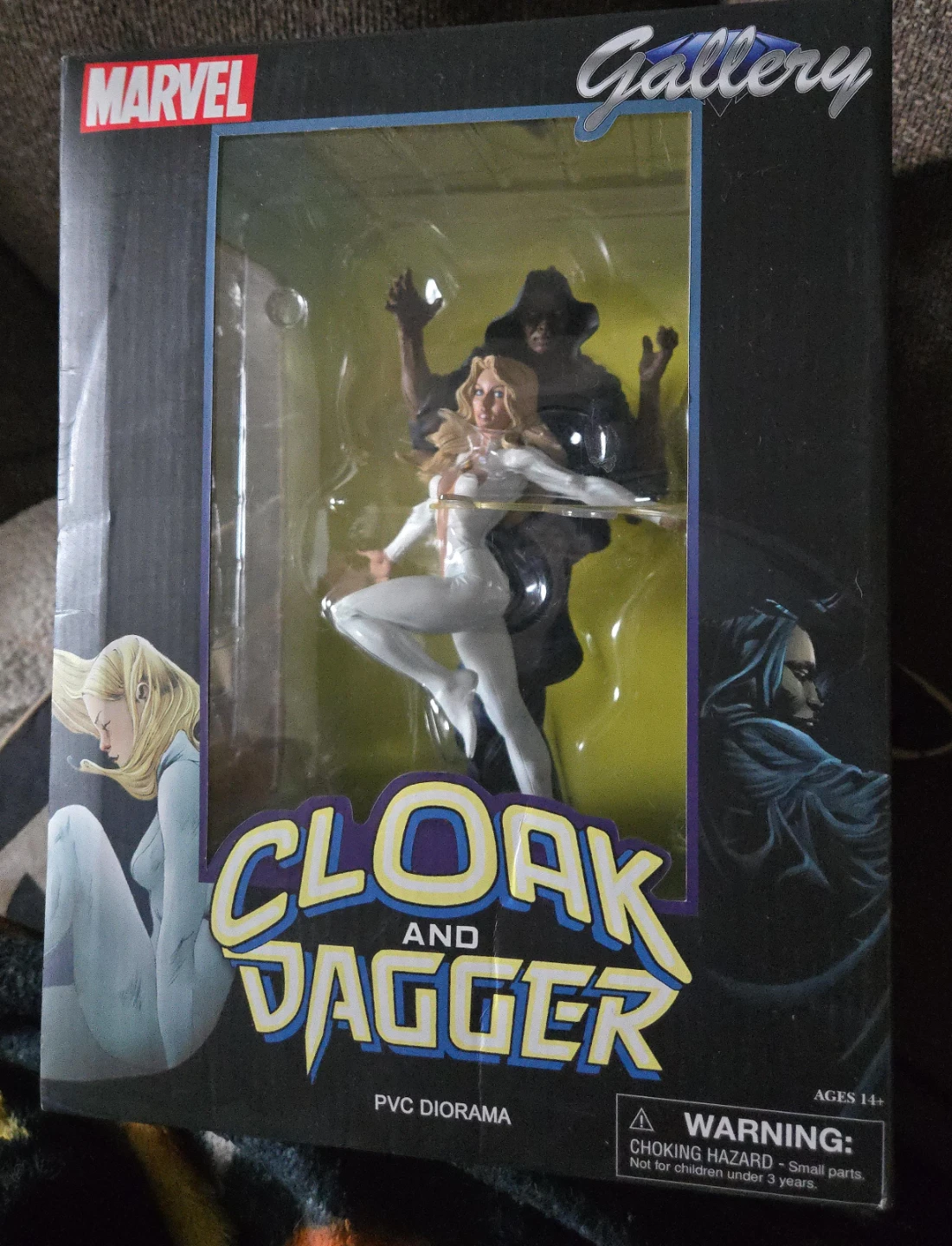 Marvel Cloak and Dagger PVC Diorama