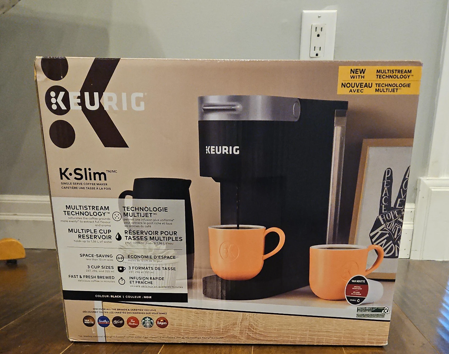 Keurig K-Slim Coffee Maker - Black