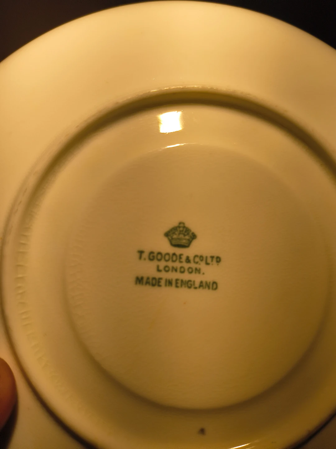 T. Goode & Co. Ltd. London Plate - photo 2