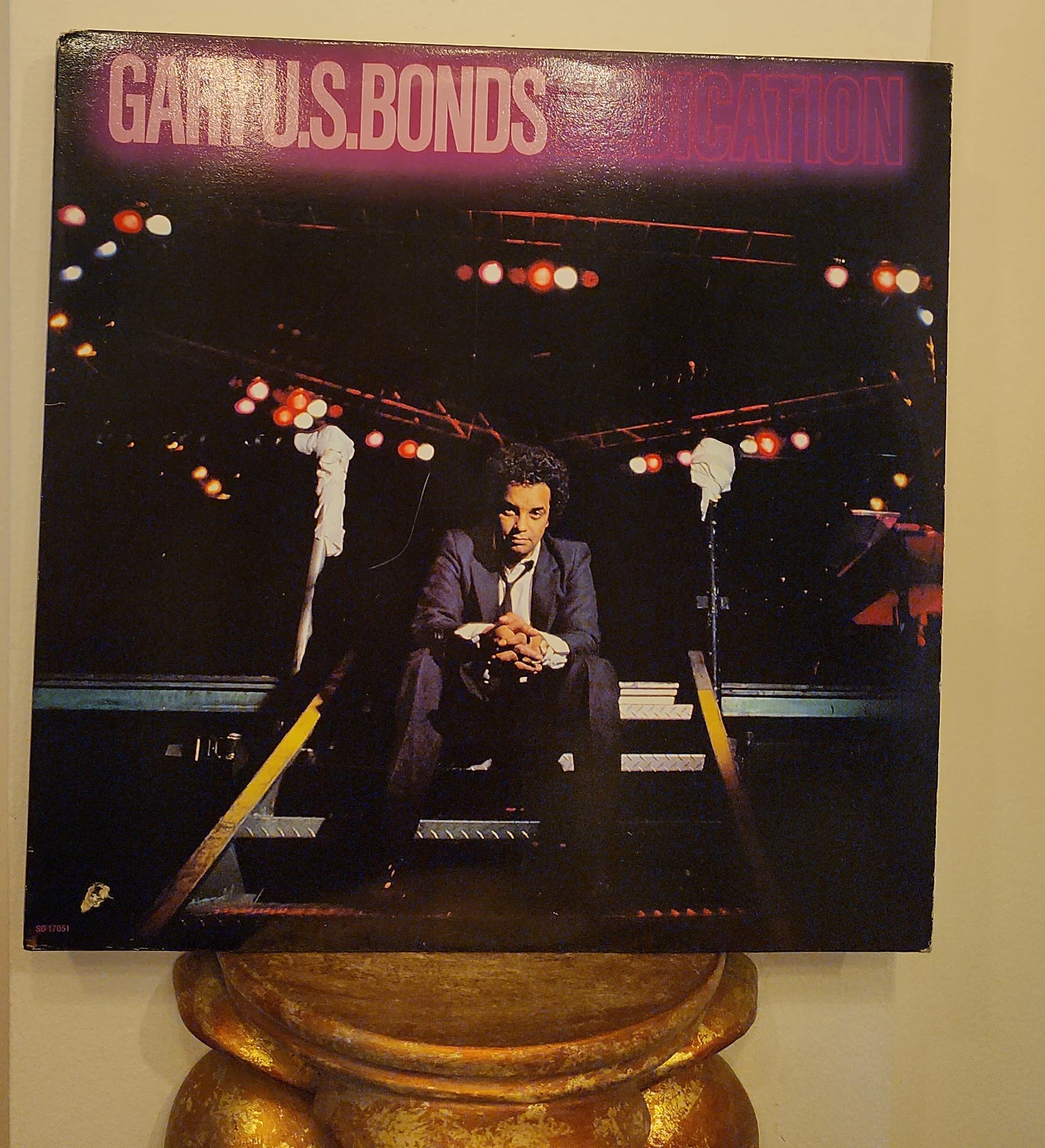 Gary U.S. Bonds "Dedication" Vinyl Record Album