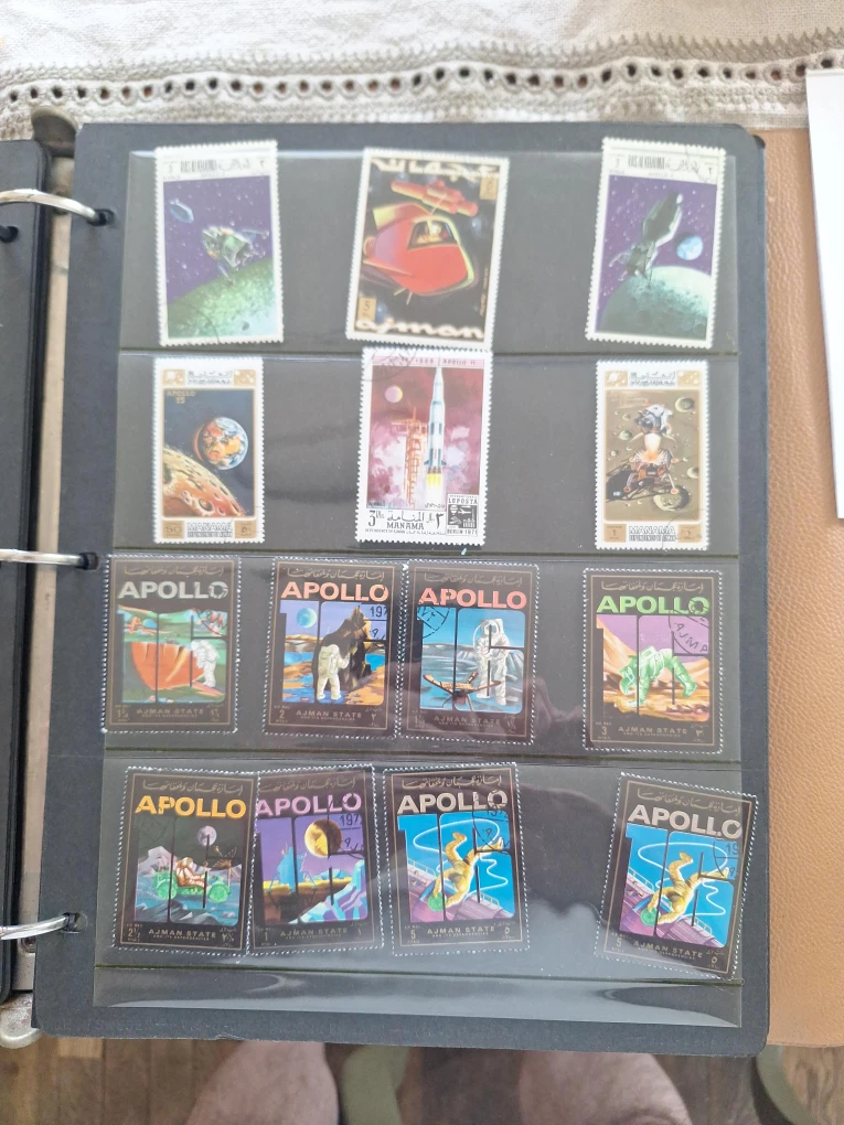 Ajman State Apollo Stamps - 1971 Collection