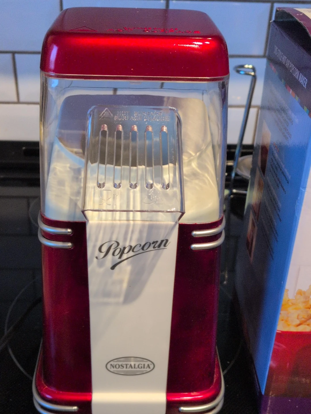Nostalgia Retro Red Popcorn Maker