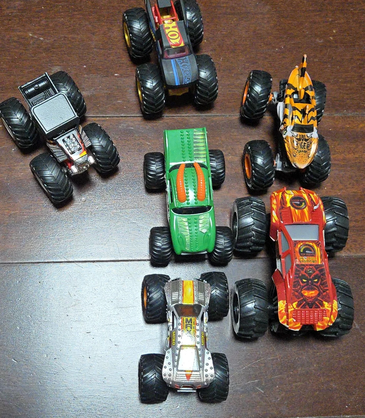 Hot Wheels Monster Trucks - Lot of 5