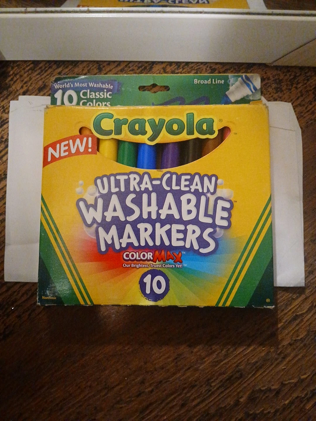 Crayola Ultra-Clean Washable Markers - 10 Classic Colors