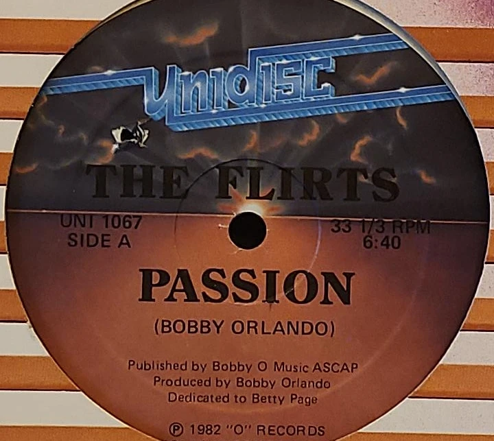 The Flirts - Passion 12" Vinyl Single
