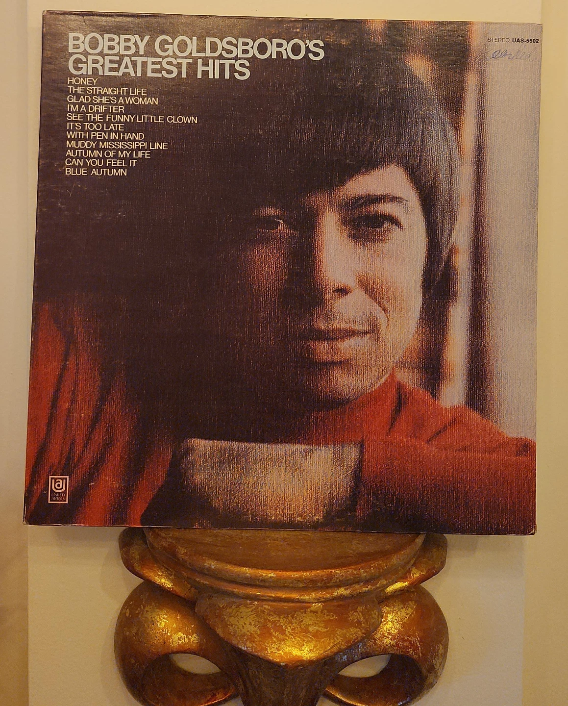 Bobby Goldsboro's Greatest Hits Vinyl Record
