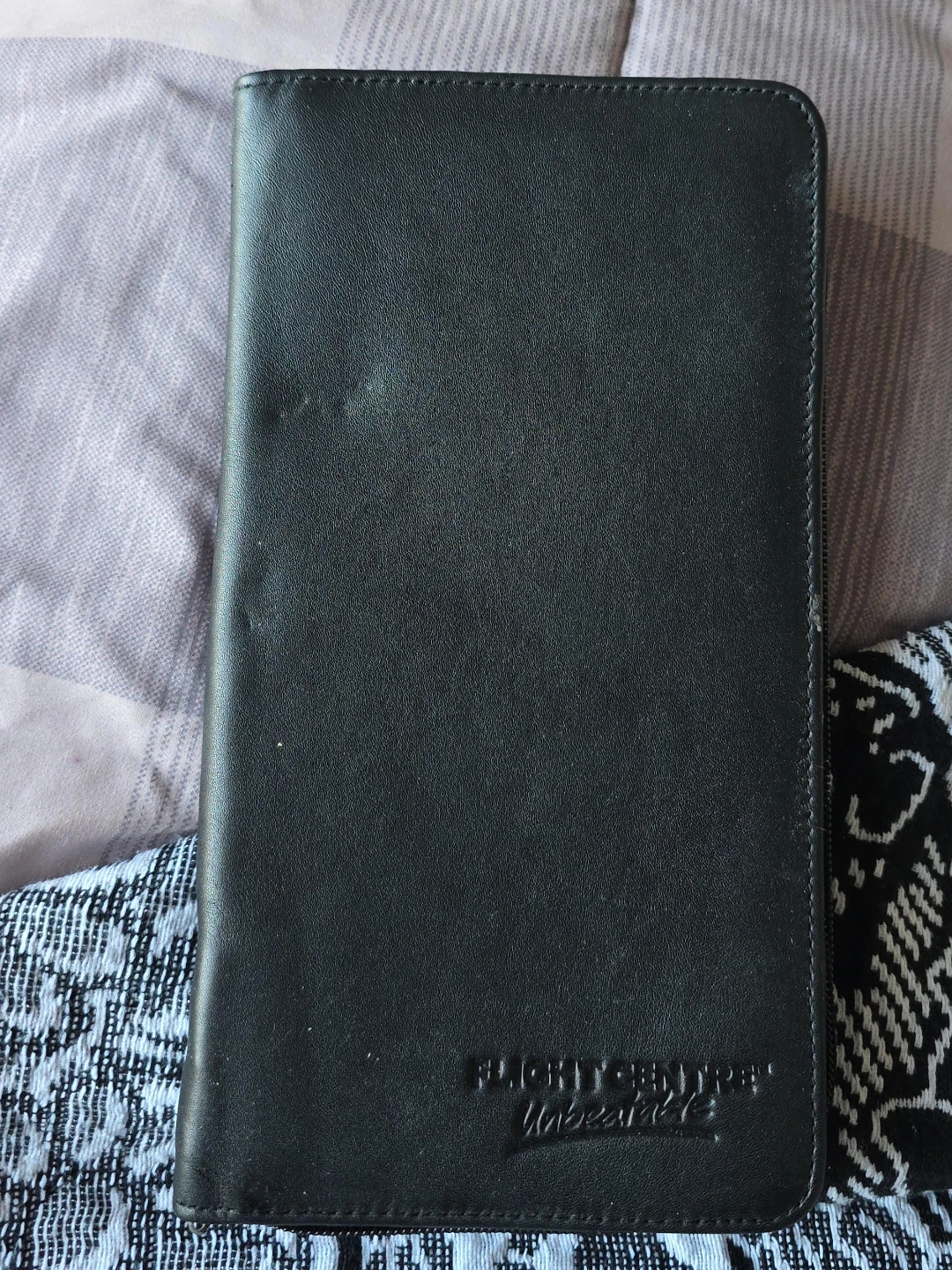 Flight Centre Leather Travel Wallet