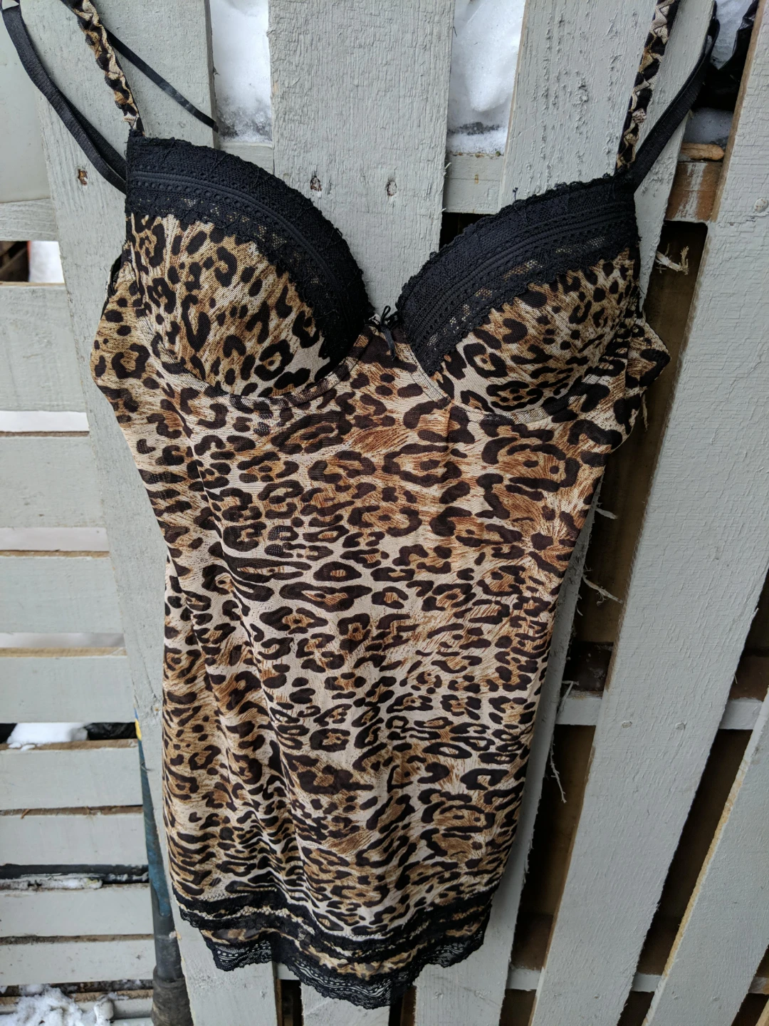 Women's Leopard Print Lace lingerie🏆