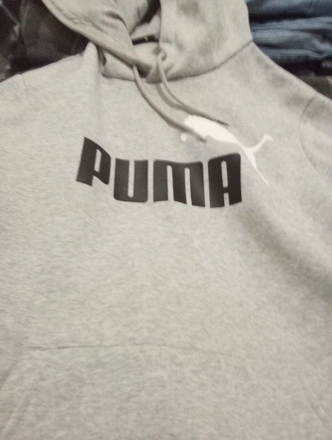 Grey Puma Hoodie