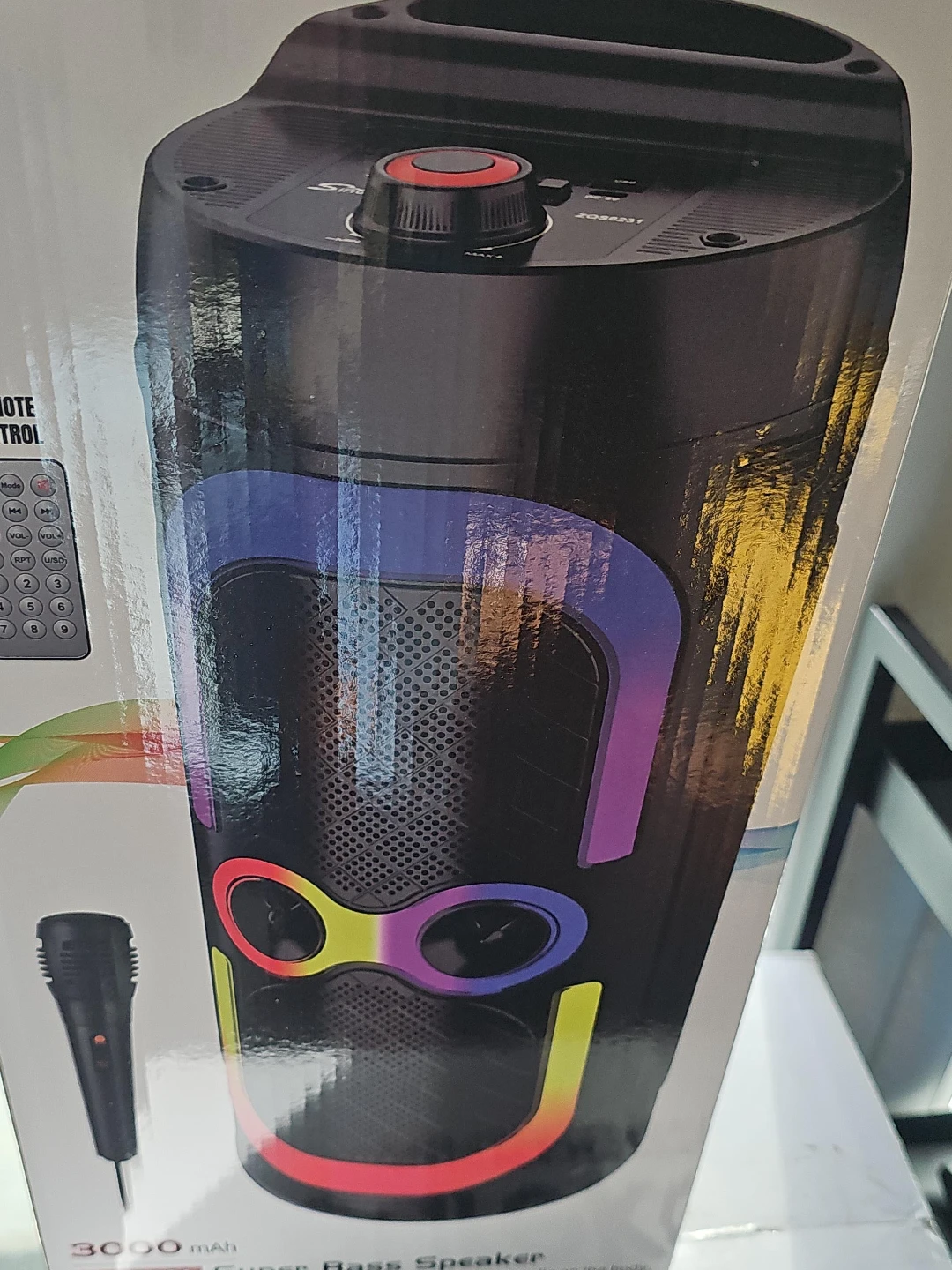 Silu Super Bass Speaker with Microphone - photo 3
