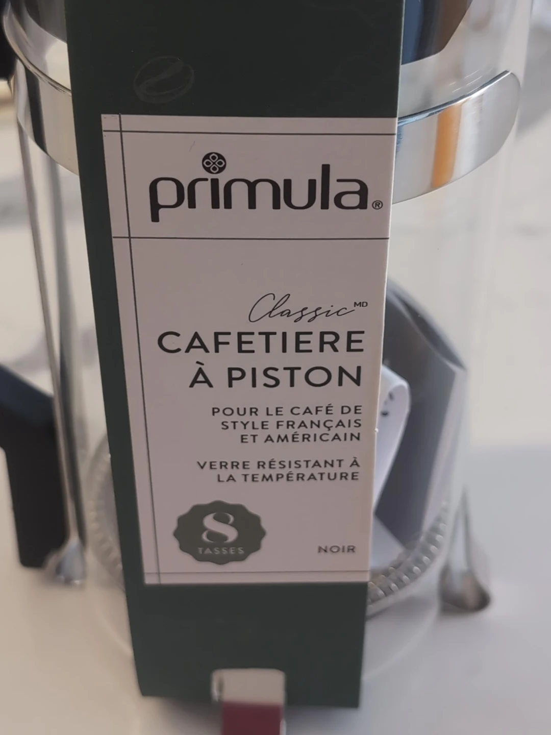 Primula Classic 8 Cup Coffee Press - Black