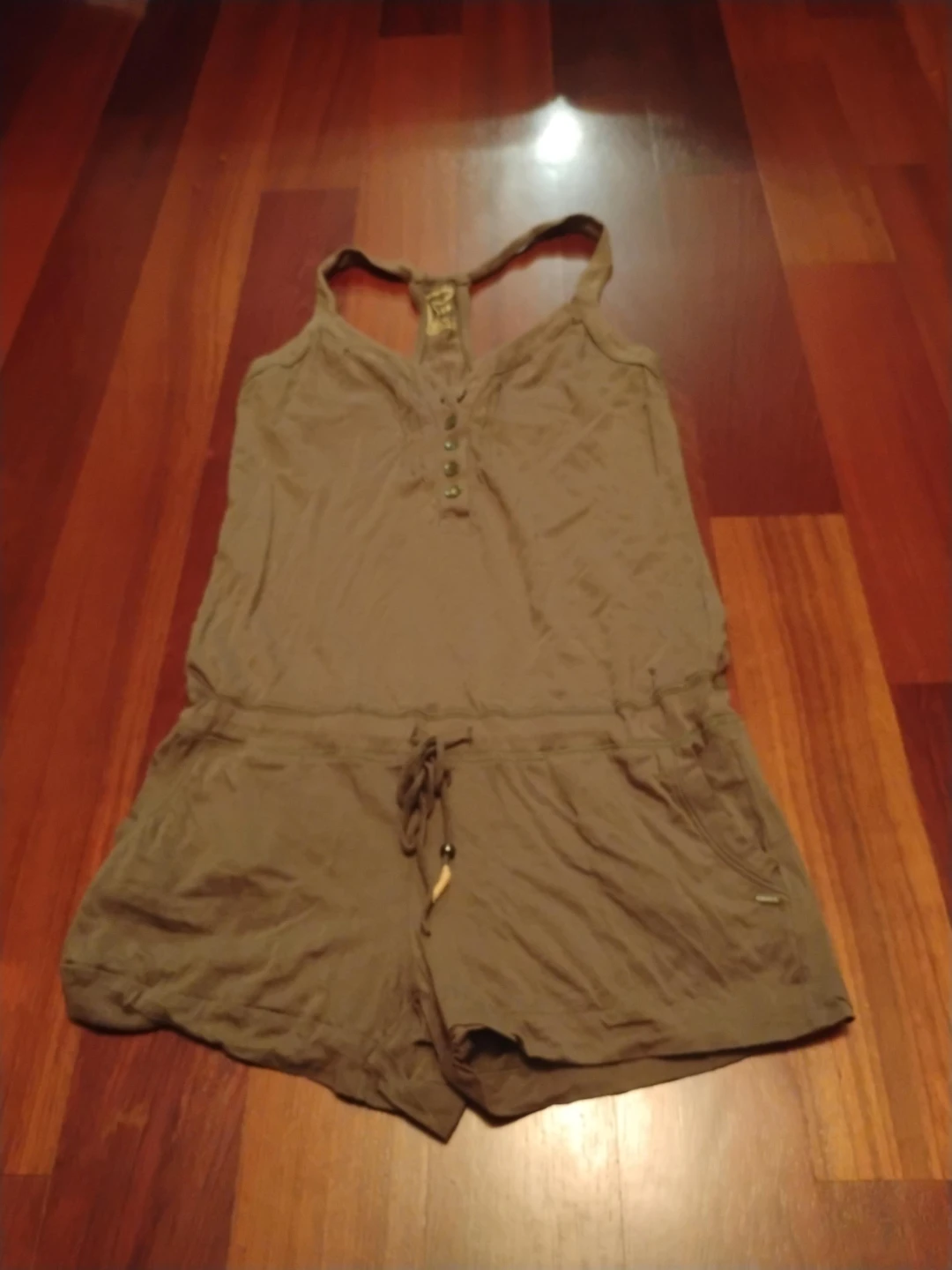 Women's Olive Green Romper (Small)