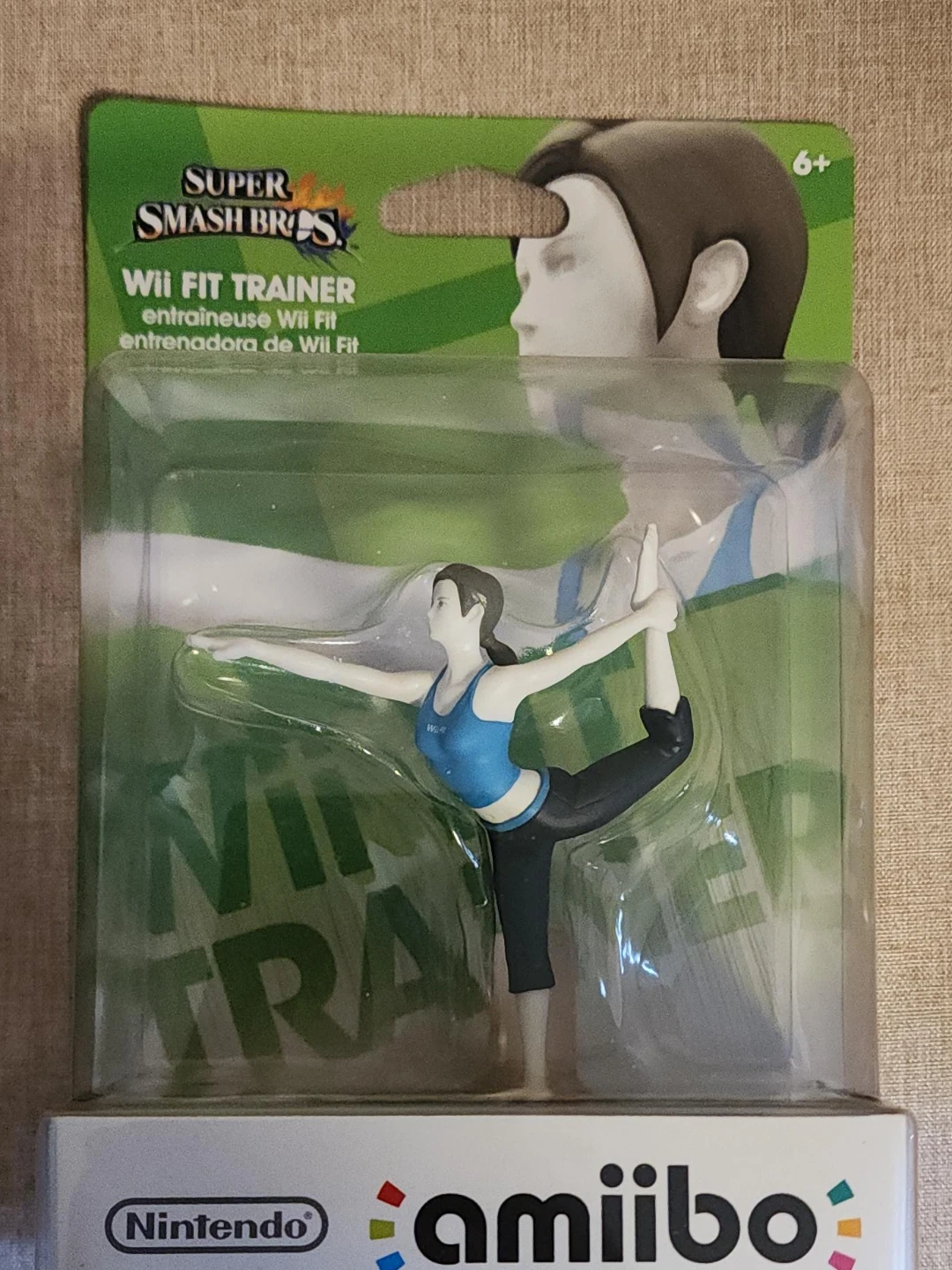 Nintendo Super Smash Bros. Wii Fit Trainer Amiibo