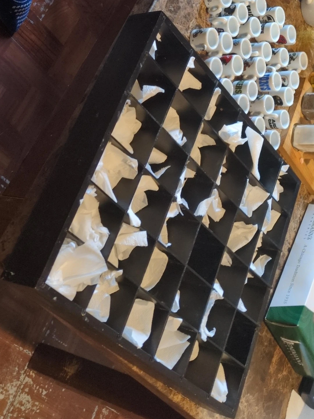 Display Case with Compartments