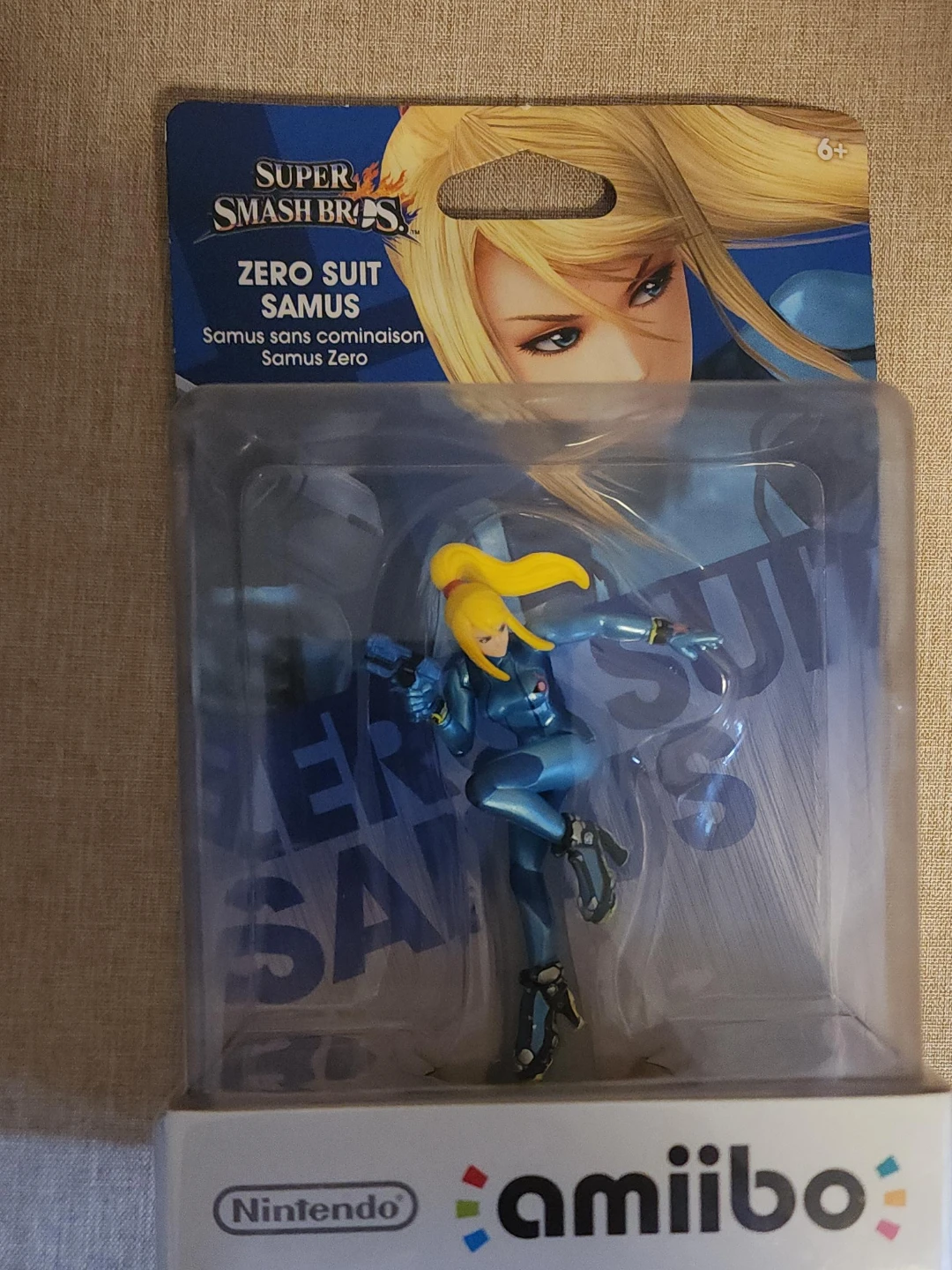 Nintendo Super Smash Bros. Zero Suit Samus Amiibo
