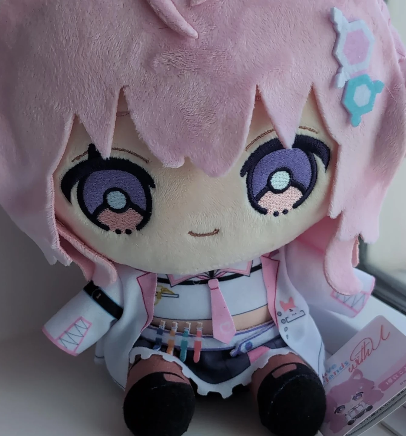 Cute Pink Anime Plush Toy