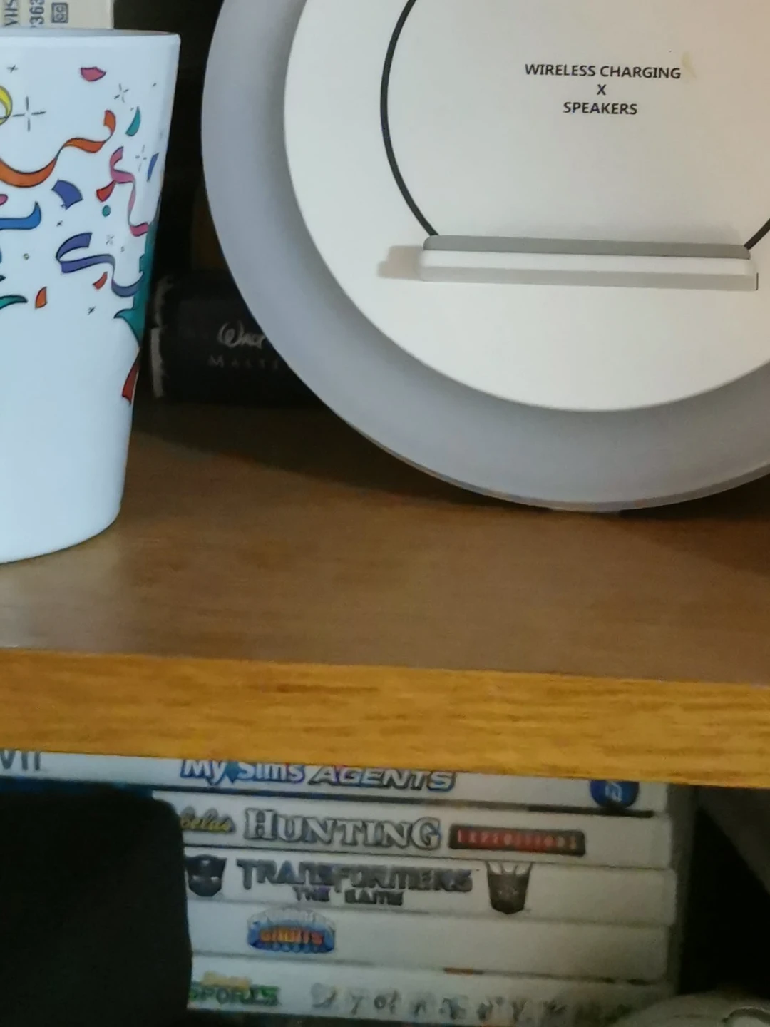 Wireless Charging & Speakers Device