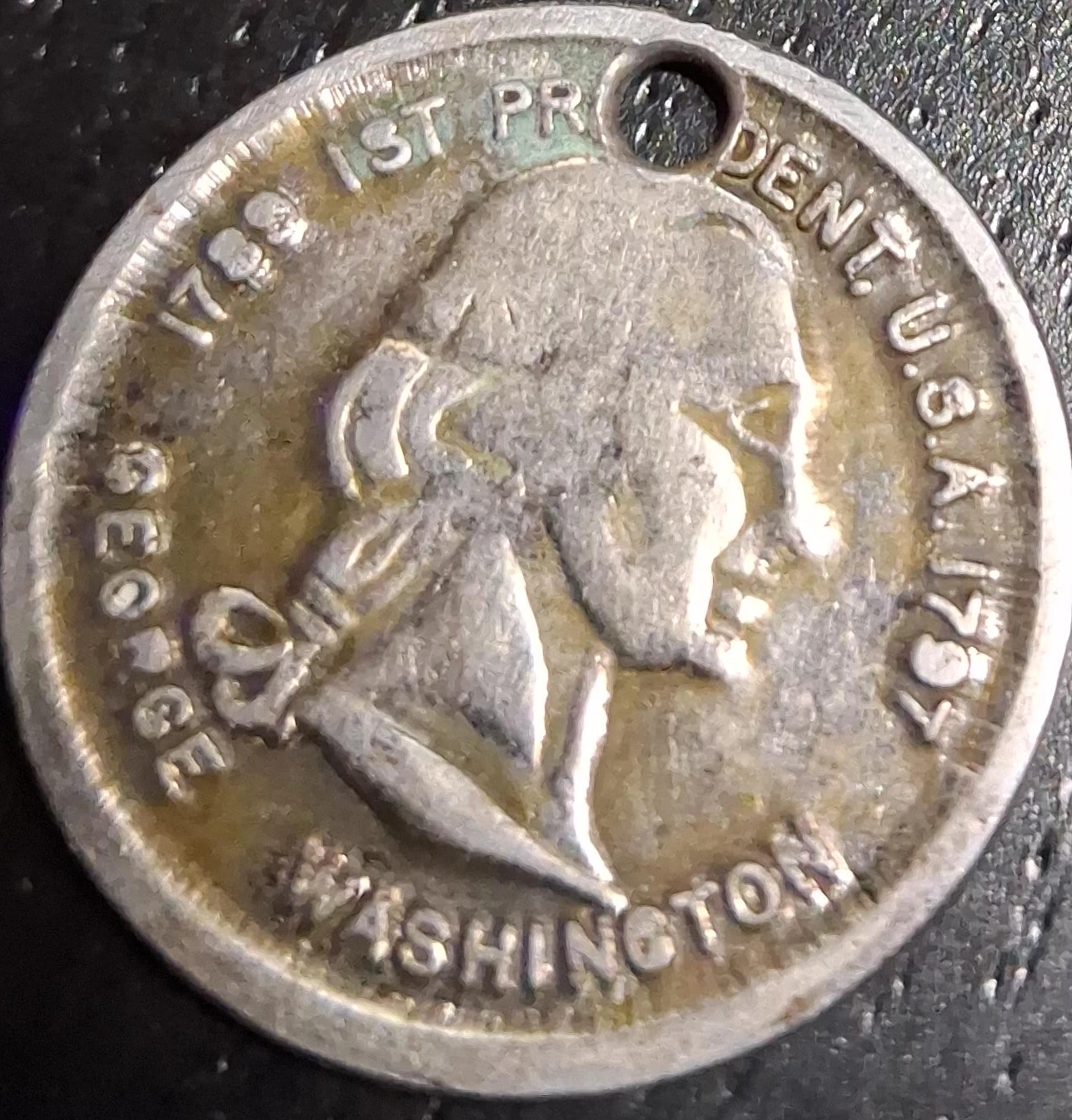 George Washington 1787 1st President Coin Token