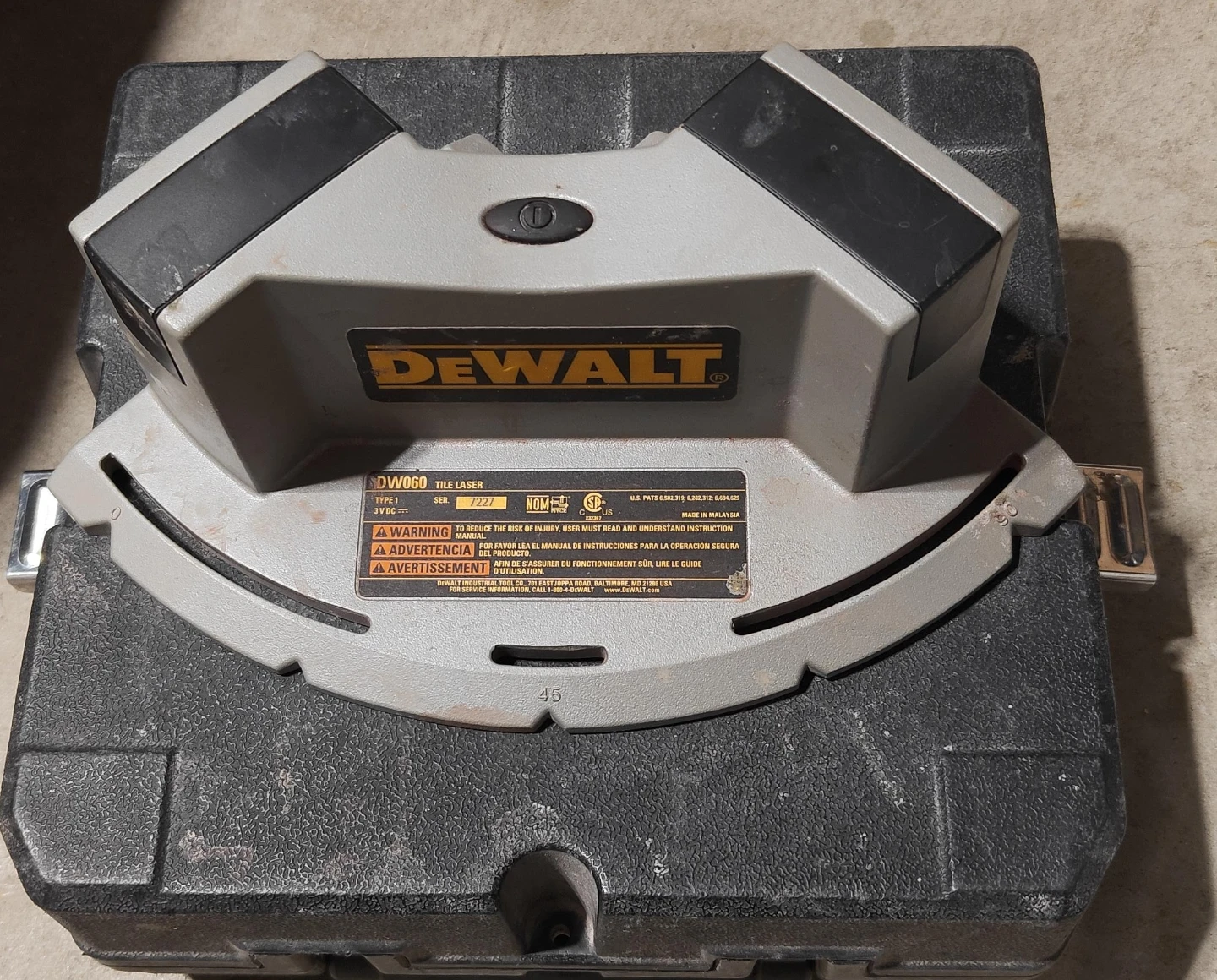 DeWalt DW060 Tile Laser Level