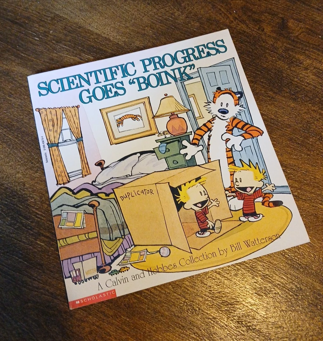 Calvin and Hobbes: Scientific Progress Goes "Boink" Book