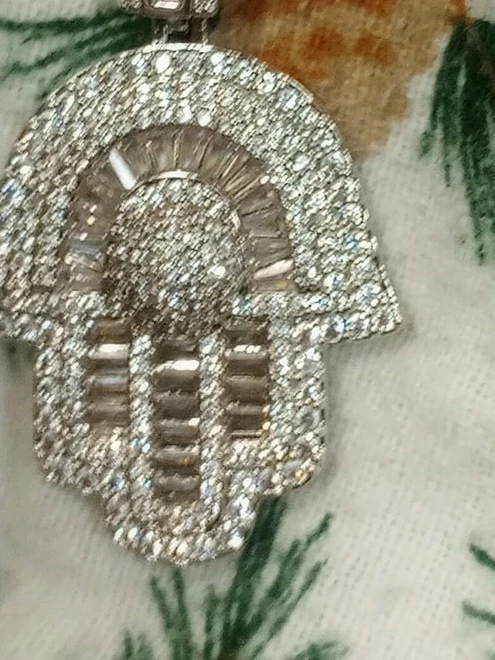 Hamsa Hand Pendant Necklace