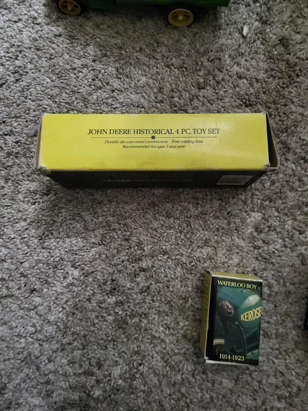 John Deere Historical 4 PC. Toy Set