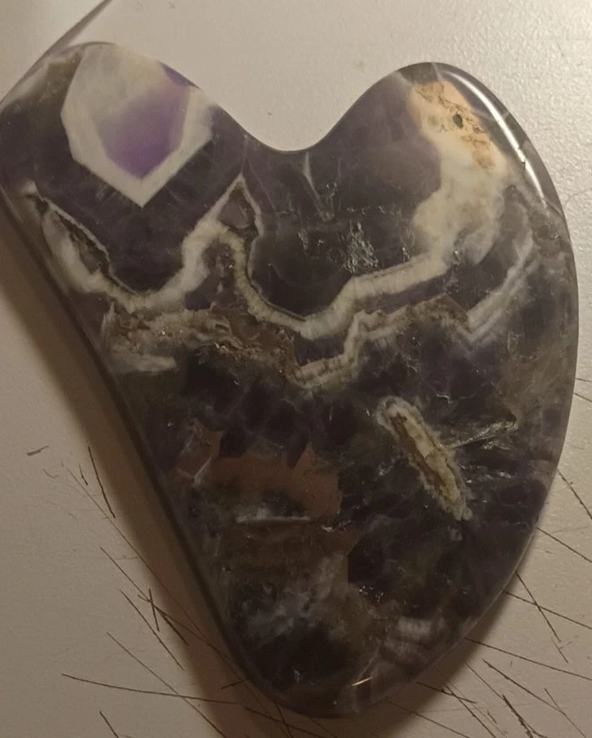 Amethyst Gua Sha Stone