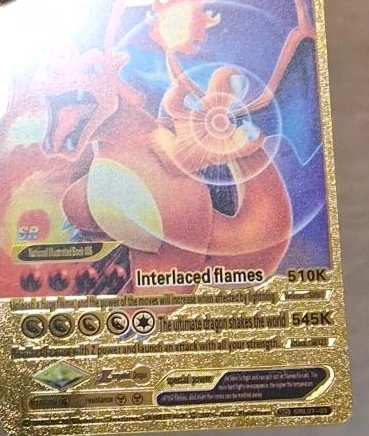 Pokemon Card - Interlaced Flames Charizard