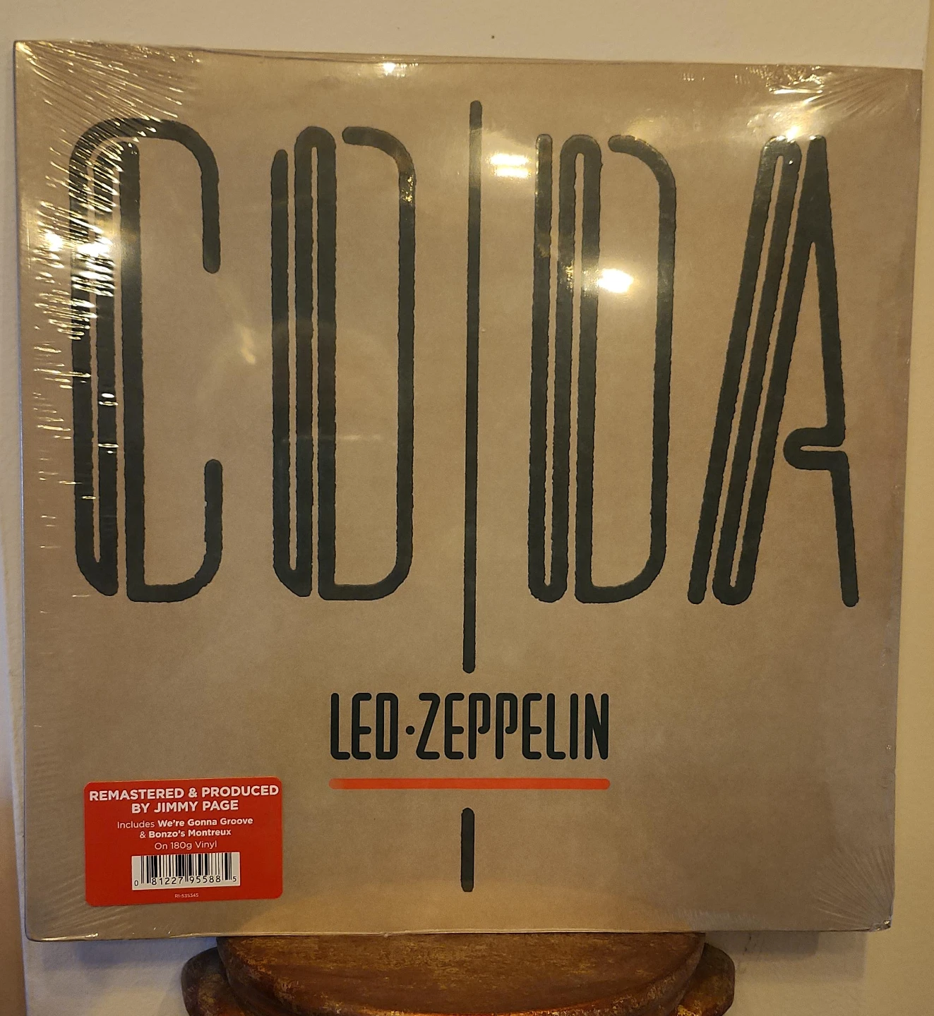 Led Zeppelin Coda Remastered Vinyl Record