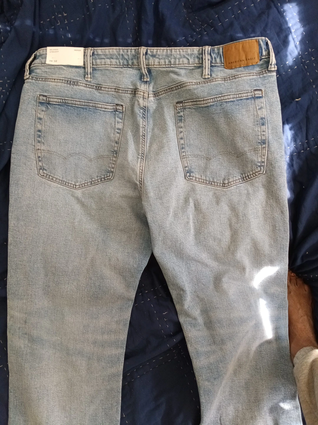 American Eagle Relaxed Straight Jeans 38x32