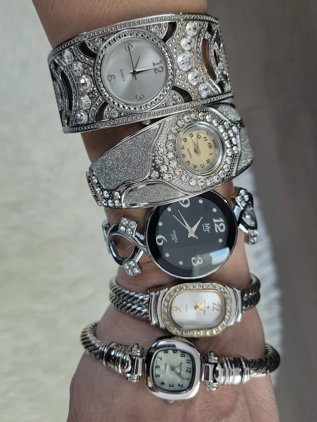 Set of 5 Women's Fashion Watches