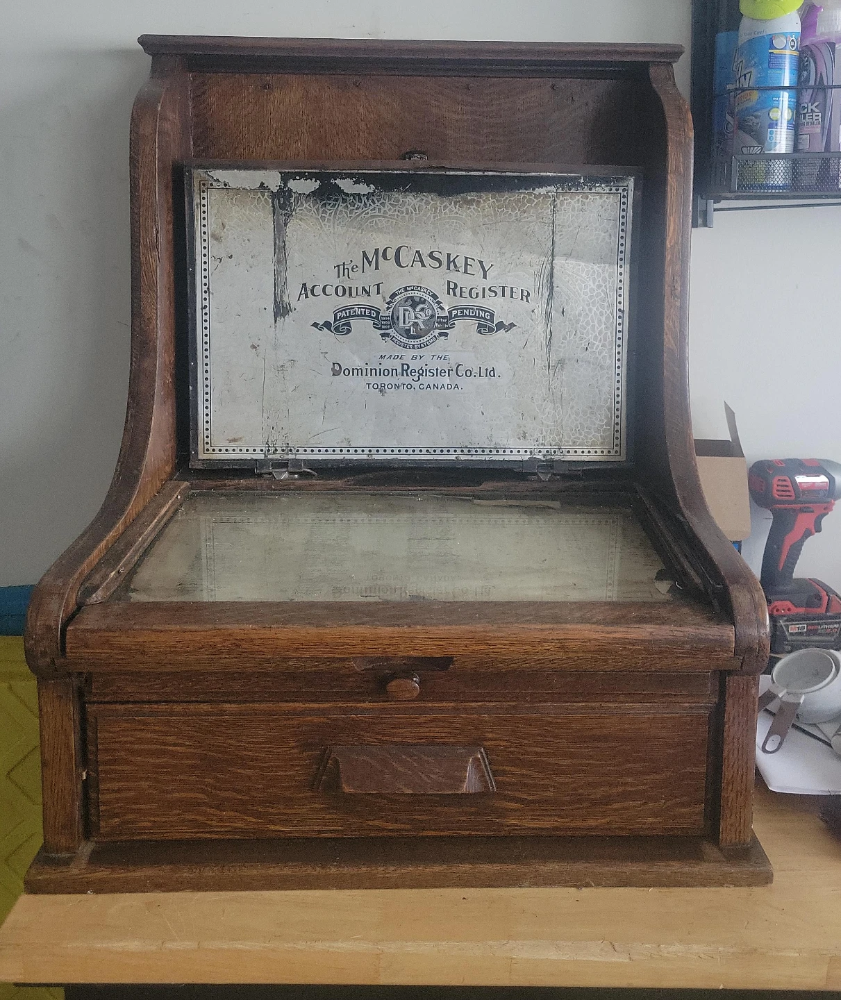 McCaskey Account Register by Dominion Register Co. Ltd.