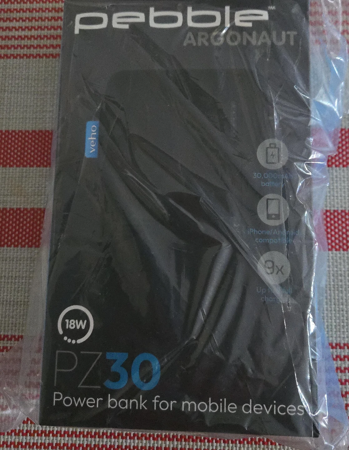 Pebble Argonaut PZ30 Power Bank - 30,000mAh