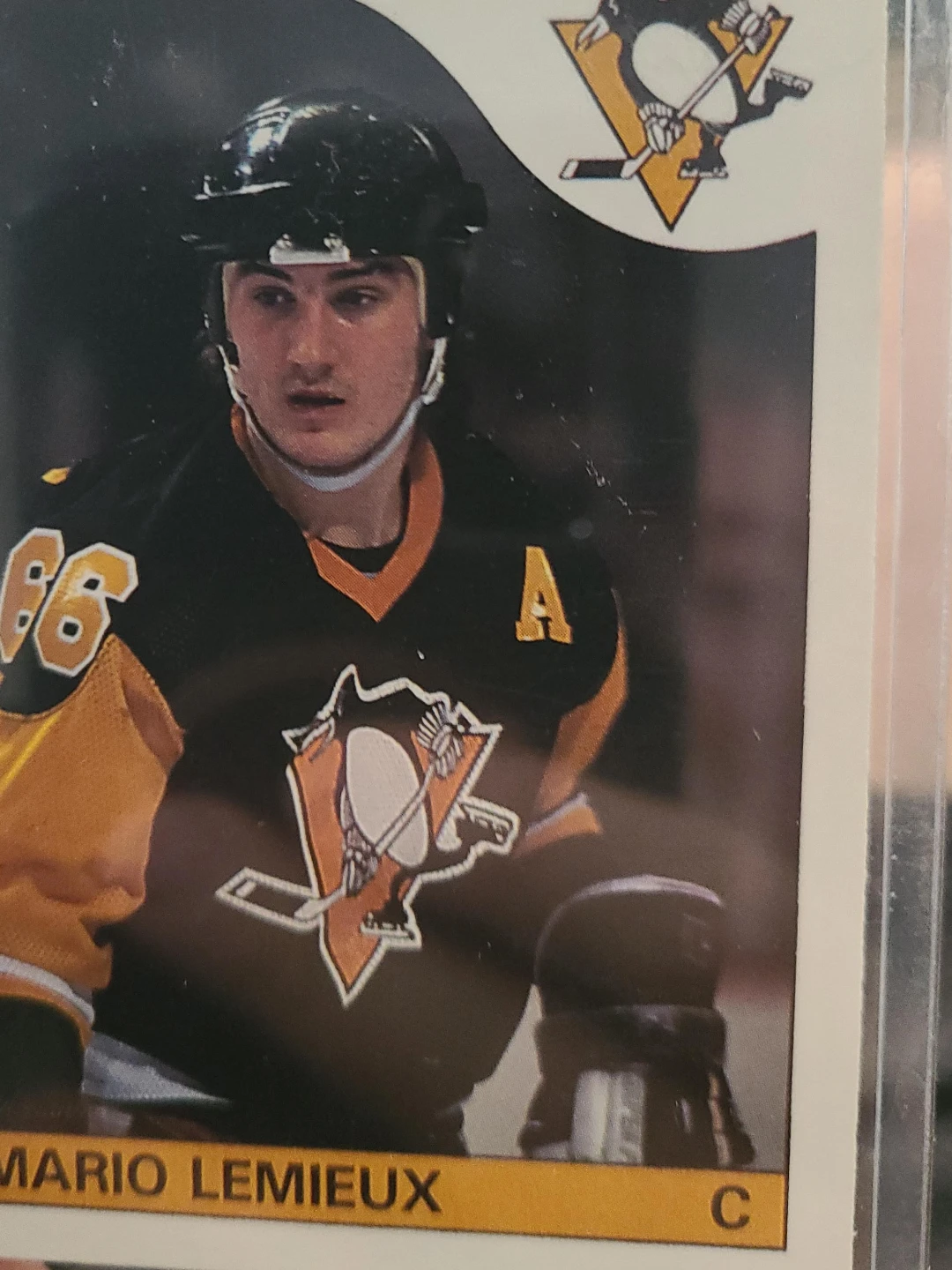 Mario Lemieux Pittsburgh Penguins Hockey Card