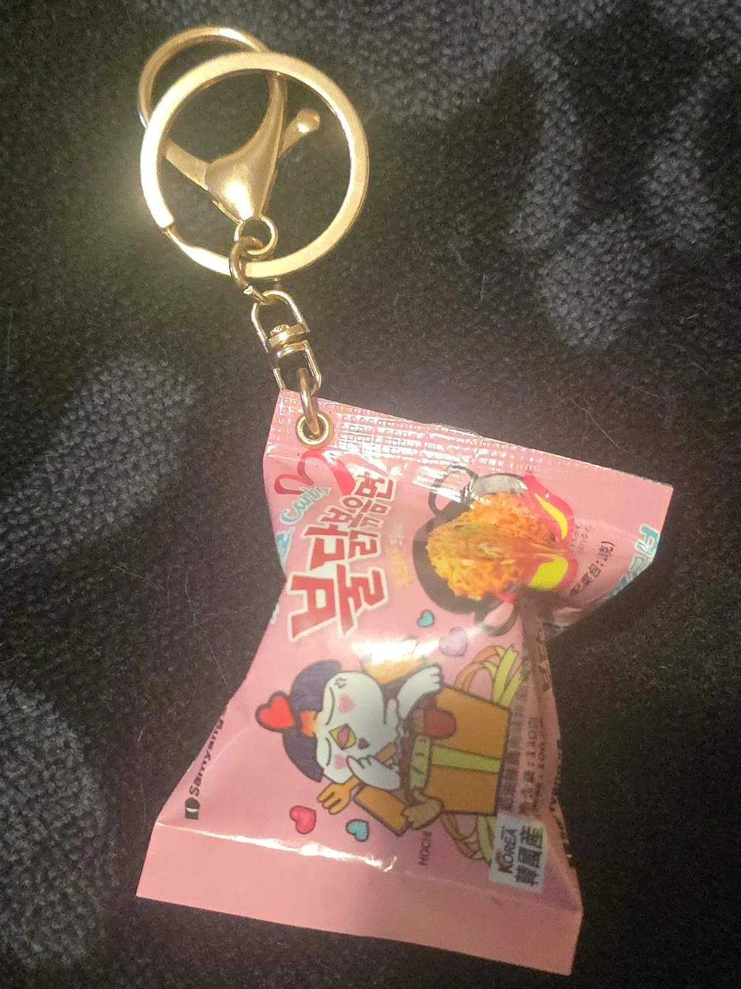 Samyang Buldak Ramen Keychain Charm🏆