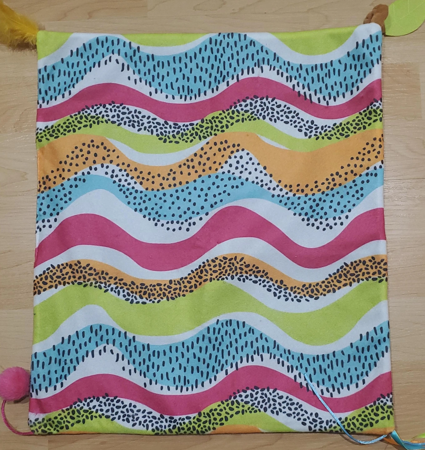 Colourful Kitten Mat with 4 Toys