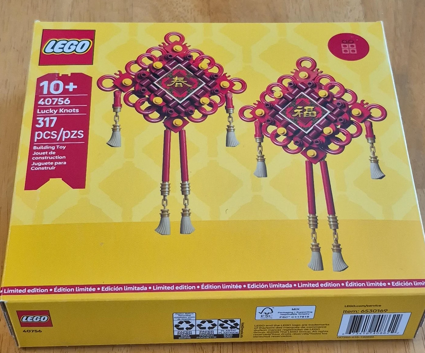 LEGO 40756 Lucky Knots Building Toy