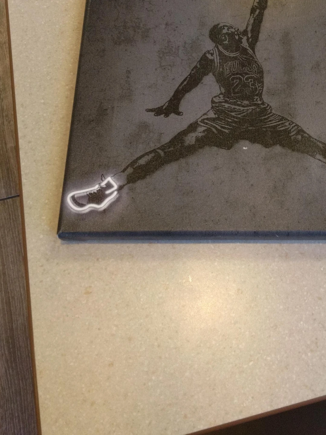 Michael Jordan "Jumpman" Canvas Wall Art