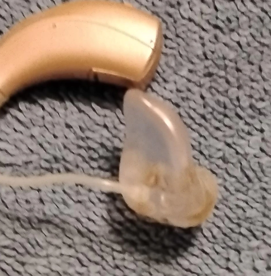Used Hearing Aid Earpiece