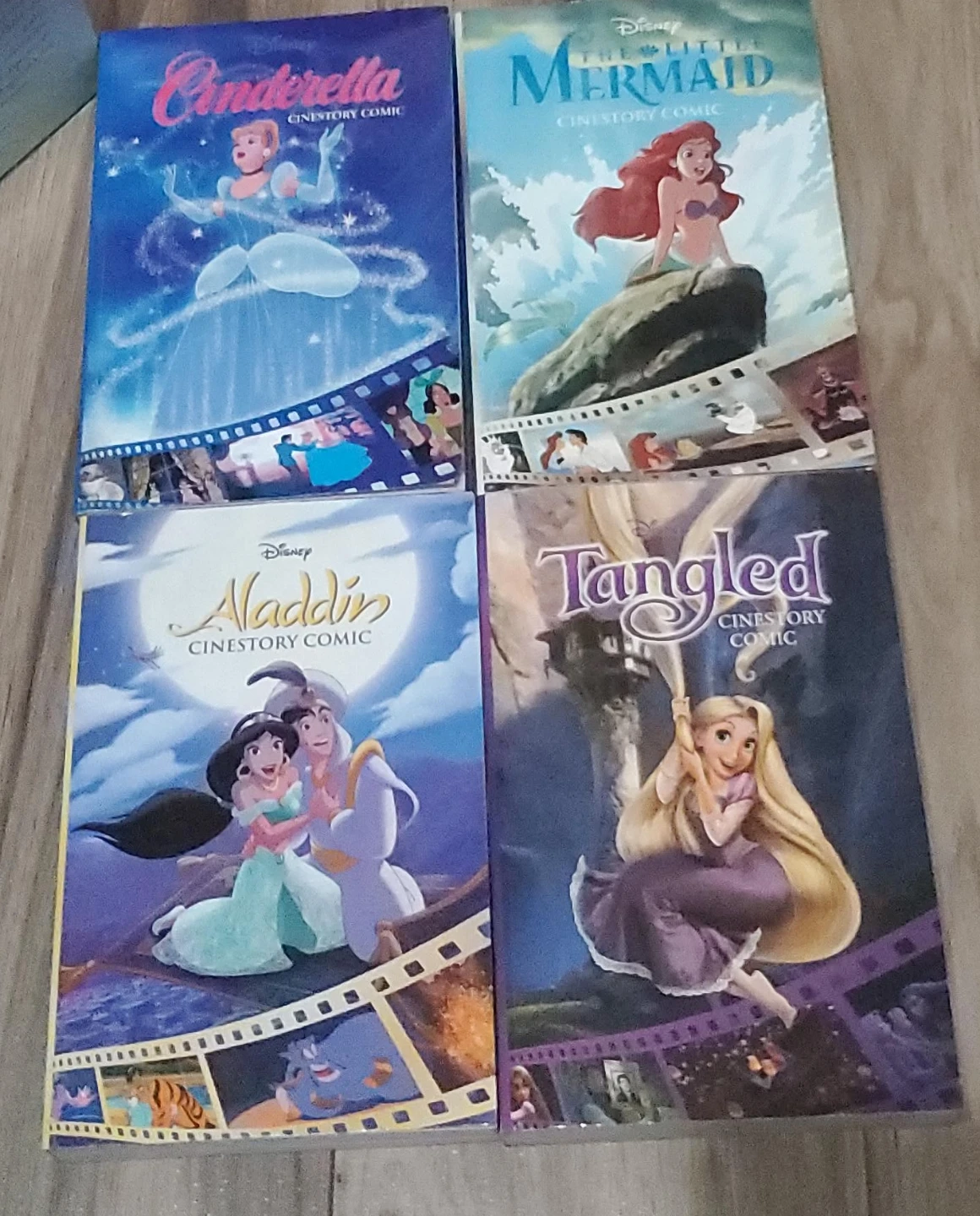 Disney Princess Cinestory Comic Boxed Set
