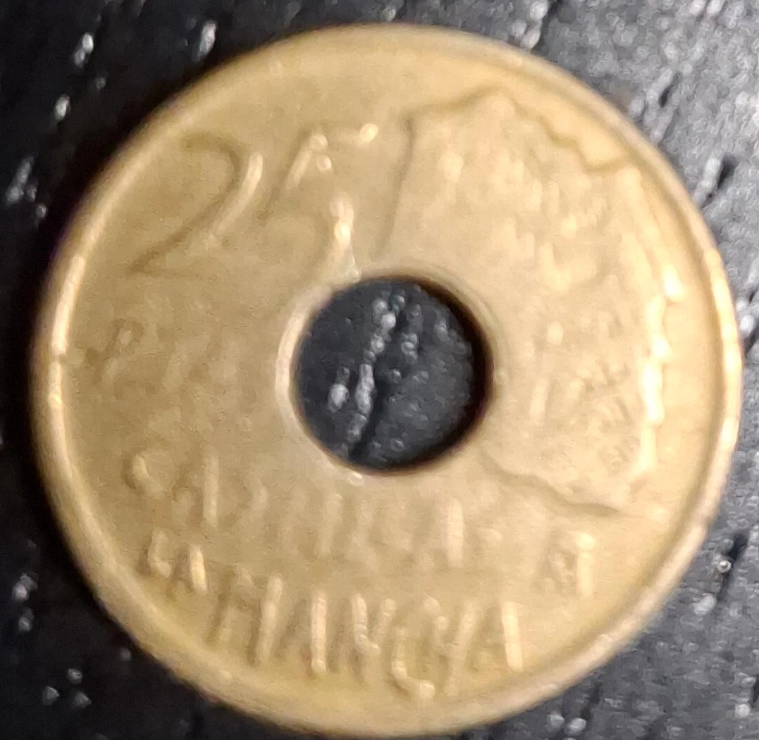 25 Centimes Coin