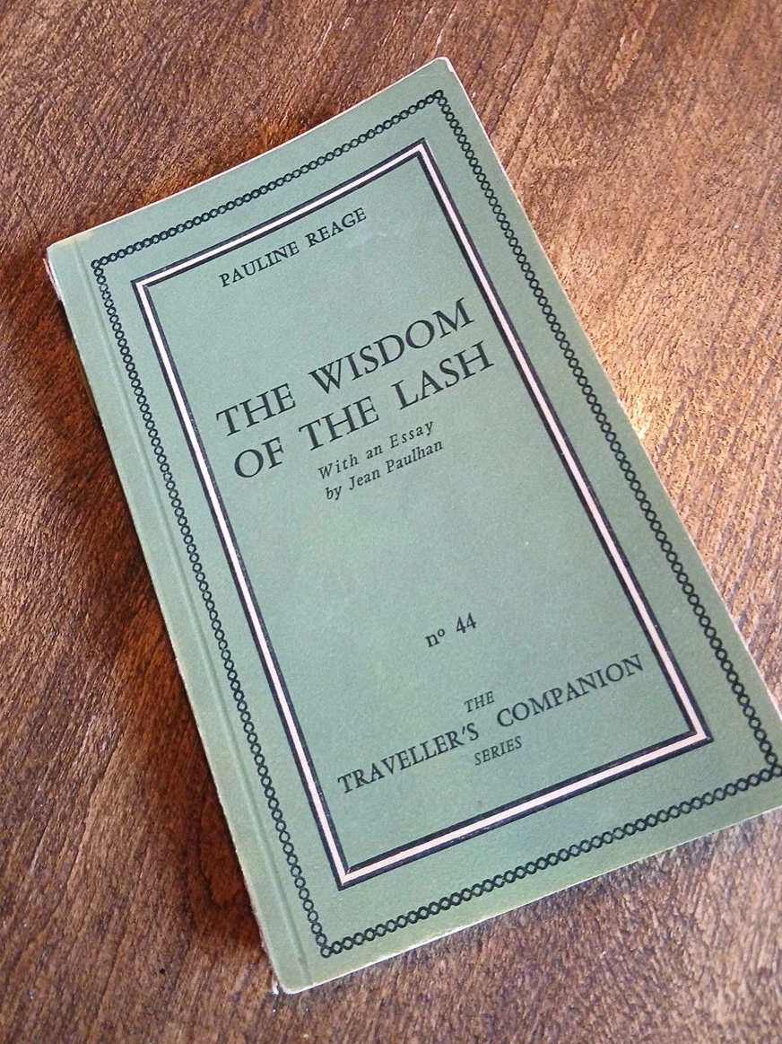 The Wisdom of the Lash by Pauline Reage Book